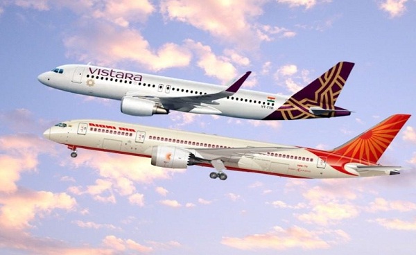 टाटा की एयर इंडिया में सिंगापुर एयरलाइंस की विस्तारा का विलय मार्च 2024 तक