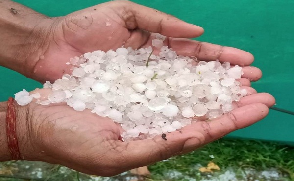 MP: भोपाल समेत कई जिले में ओले गिरे, कई जगह हुई तेज बारिश