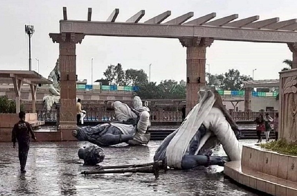 मप्रः महाकाल लोक की मूर्तियां गिरने के मामले में कमलनाथ ने बनाई जांच के लिए समिति