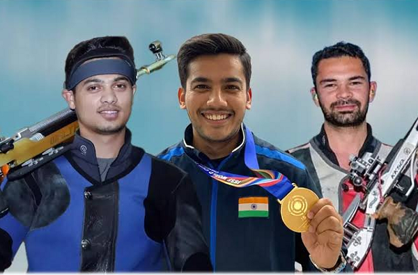 एशियाई खेल शूटिंग: पुरुषों की 50 मीटर राइफल 3पी टीम स्पर्धा में नए विश्व रिकॉर्ड के साथ भारत ने जीता स्वर्ण
