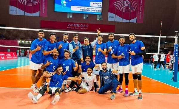 Asian Games: भारतीय पुरुष वॉलीबॉल टीम क्वार्टरफाइनल में, चीनी ताइपे को 3-0 से हराया