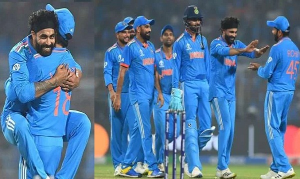 विश्वकप 2023: भारत ने एकतरफा मुकाबले में दक्षिण अफ्रीका को 243 रन से हराया