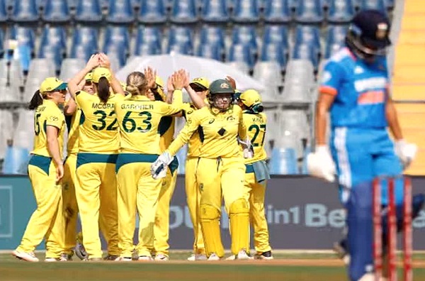 Women’s Cricket: ऑस्ट्रेलिया ने दूसरे ODI में भारत को 3 रन से हराया, सीरीज में 2-0 की अपराजेय बढ़त