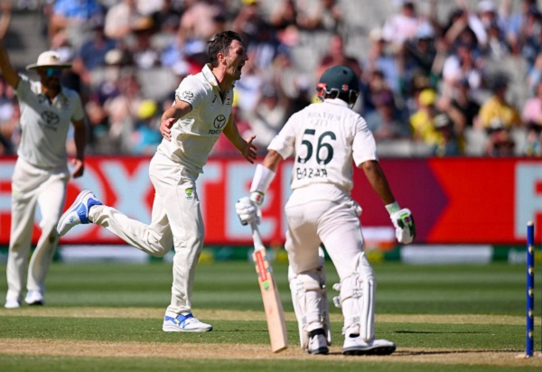 Boxing Day Test, दूसरे दिन ऑस्ट्रेलिया के 318 रनों के जवाब में पाकिस्तान ने 194 रन पर गंवाए 6 विकेट