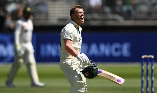 पर्थ टेस्ट: ऑस्ट्रेलिया ने पहले दिन 5 विकेट पर बनाए 346 रन, डेविड वॉर्नर का बड़ा शतक