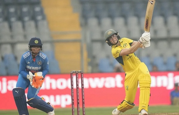 Women’s cricket: ऑस्ट्रेलिया ने भारत को 6 विकेट से हराया, श्रृंखला में 1-0 की बढ़त