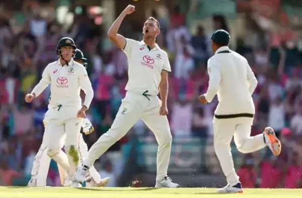 सिडनी टेस्ट : ऑस्ट्रेलिया मजबूत स्थिति में, पाकिस्तान ने दूसरी पारी में केवल 68 रन पर खोए 7 विकेट