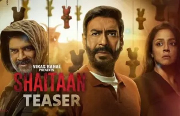 अजय देवगन की थ्रिलर फिल्म ‘शैतान’ का टीजर रिलीज