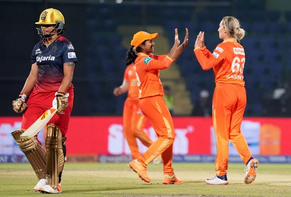 WPL 2024: गुजरात जायंट्स ने दर्ज की इस सीजन की पहली जीत, आरसीबी को 19 रन से हराया
