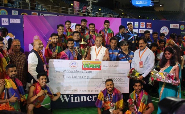 राष्ट्रीय खो खो चैम्पियनशिप : महाराष्ट्र ने जीता महिला और पुरुष दोनों वर्गों का खिताब