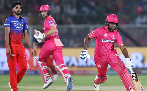 IPL 2024: राजस्थान रॉयल्स ने रॉयल चैलेंजर्स बेंगलुरु को 6 विकेट से हराया