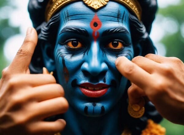 फिर से पीएम बनें नरेंद्र मोदी’, शख्स ने उंगली काट कर देवी काली को चढ़ाई बलि